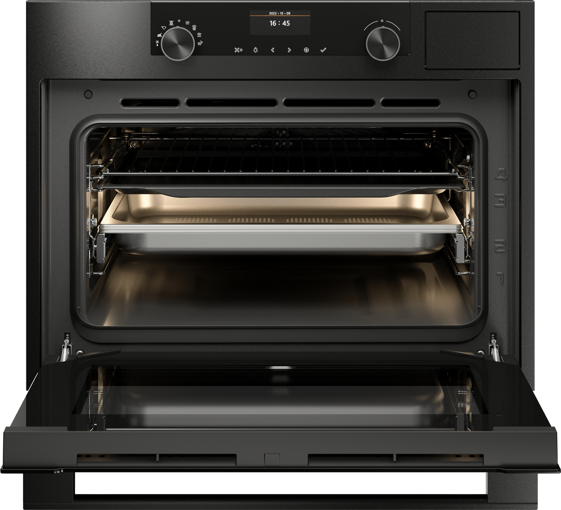 ATAG multifunctionele oven met stoom - 45cm - CS46121C