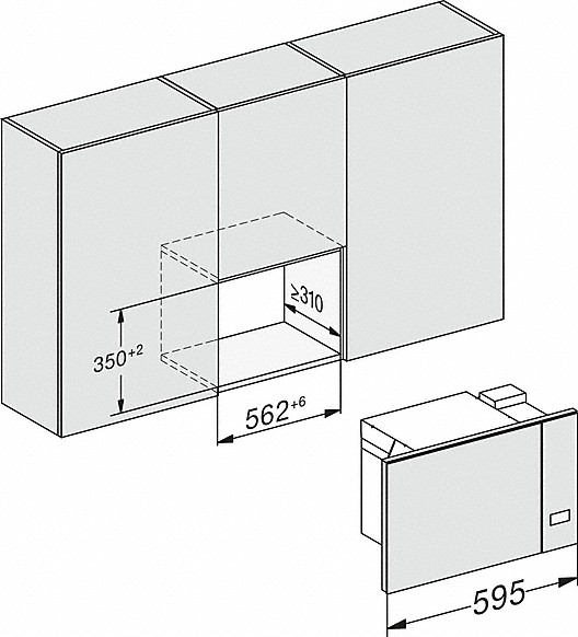 MIELE Inbouw microgolfoven - M2234OBSW
