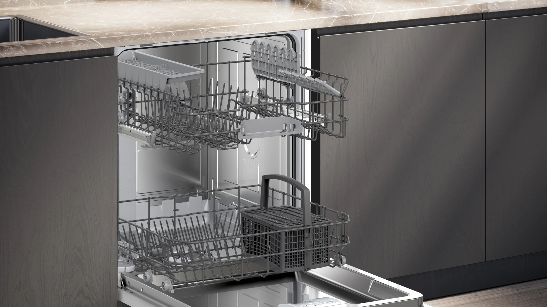 SIEMENS IQ300 vaatwasser volledig integreerbaar - SN73HX04TE