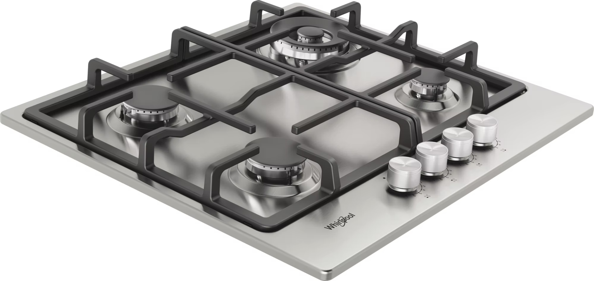 WHIRLPOOL gaskookplaat - 58cm - TKRL661IXEU