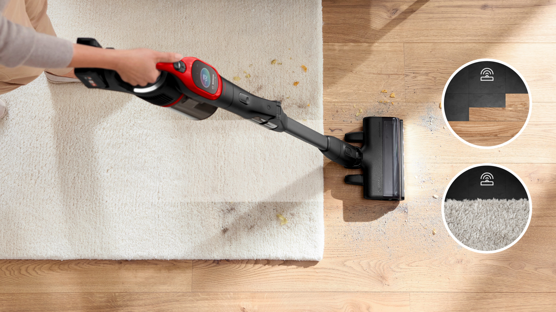 BOSCH  Unlimited 10 steelstofzuiger - BCS1041PET