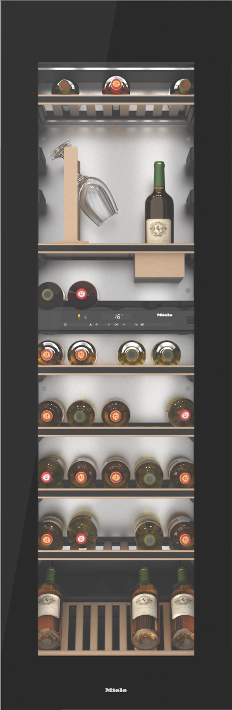 MIELE Inbouw wijnklimaatkast - KWT6722IGS-1OBSW