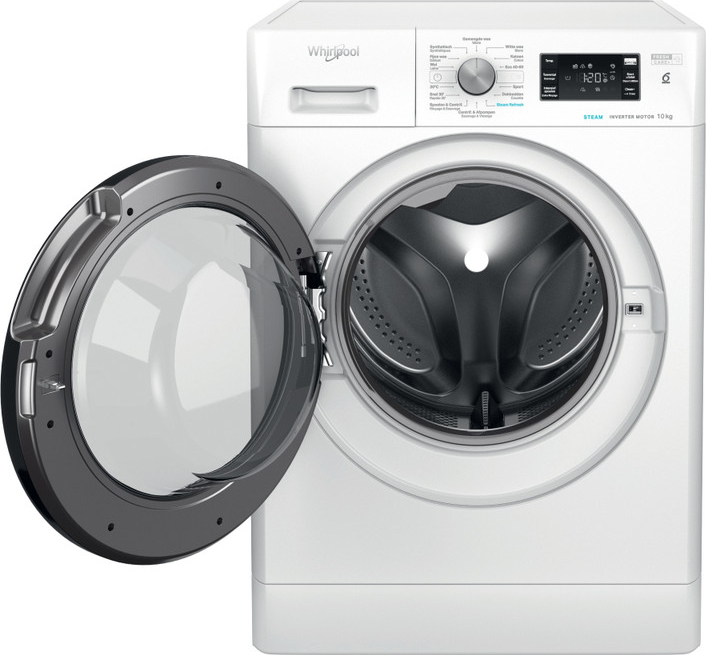 WHIRLPOOL Wasmachine 10 kg - FFB10469EBVBE