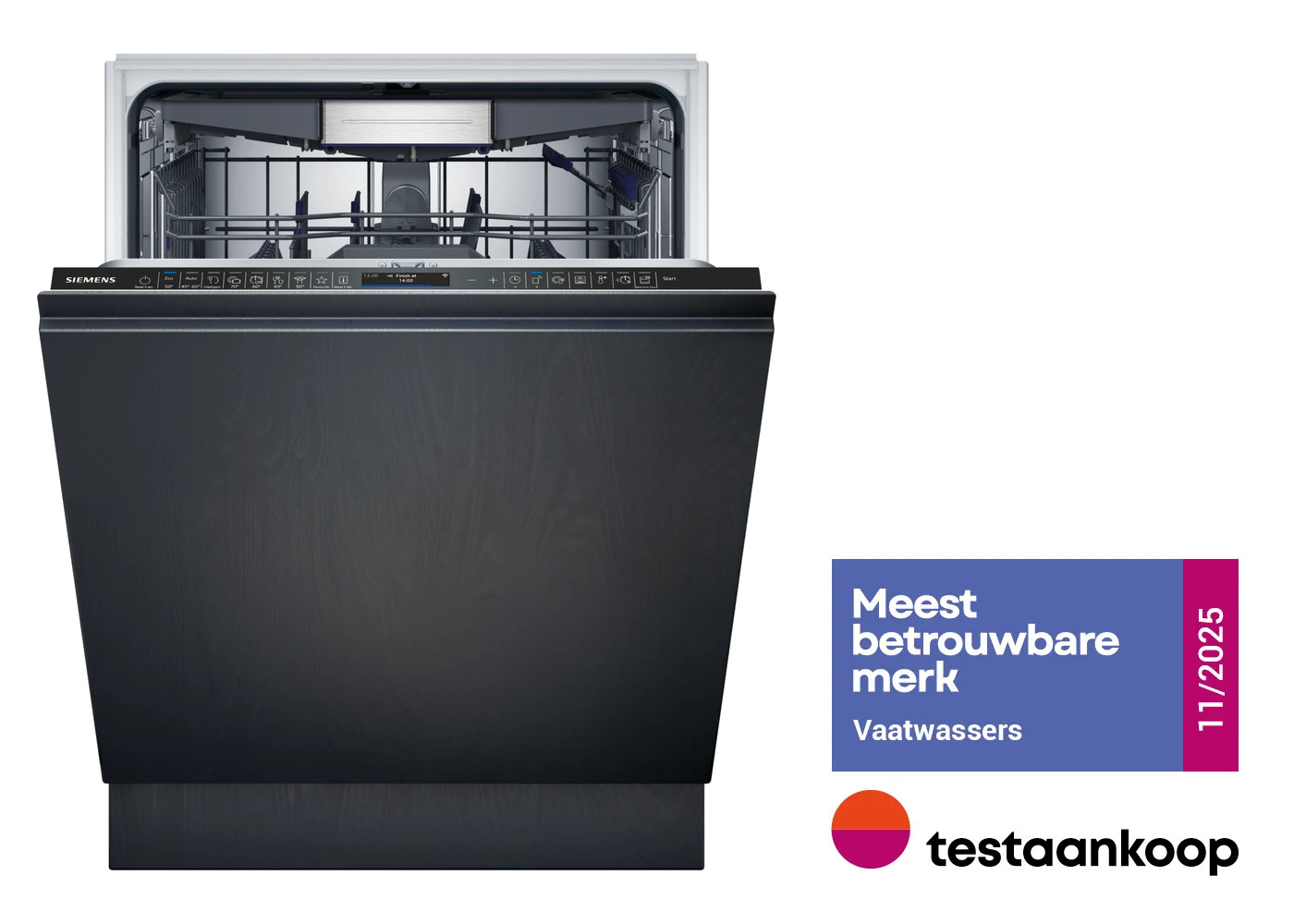 SIEMENS SN97TX02CE iQ700 vaatwasser volledig integreerbaar