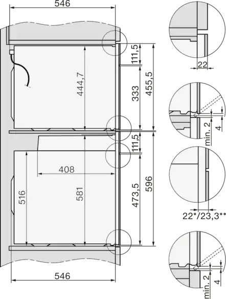 MIELE PURELINE multifunctionele oven met microgolfoven - 45cm - H7240BMCS