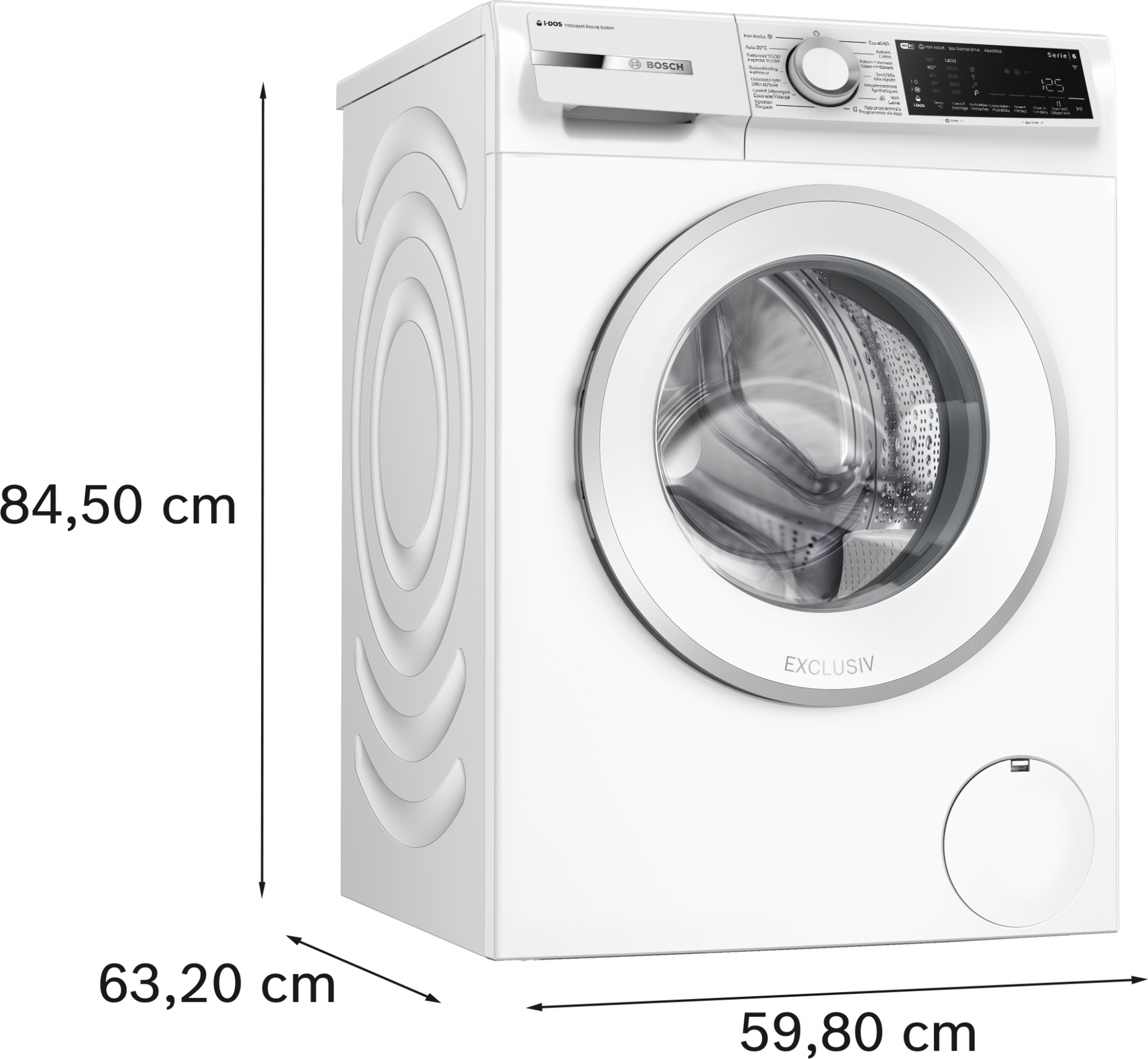 BOSCH Serie 6 Wasmachine 9 kg - WGJ244A9FG