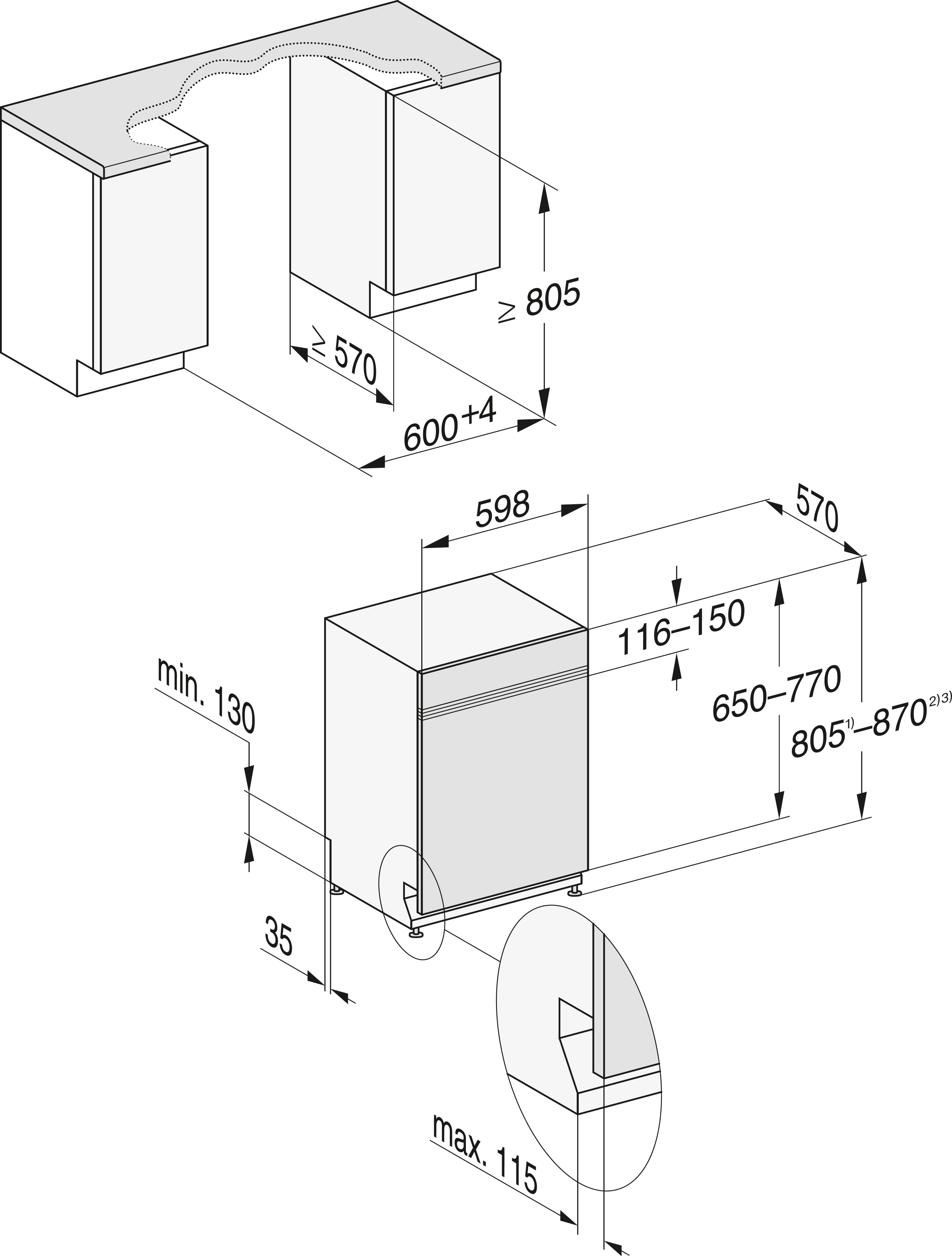 MIELE vaatwasser met bedieningspaneel - G5611IACTIVECS
