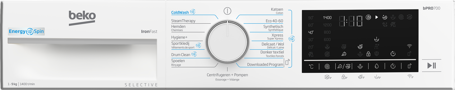 BEKO wasmachine - B5WM694108W2