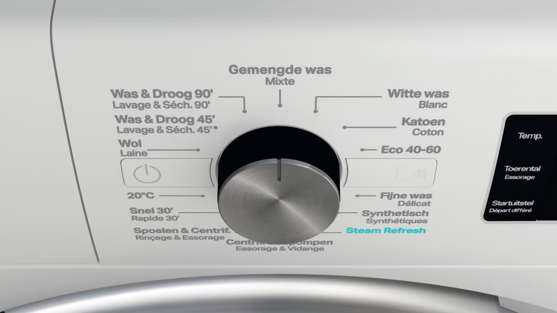 WHIRLPOOL Was-droogcombinatie 7 kg - FFWDB976258EBCVBE