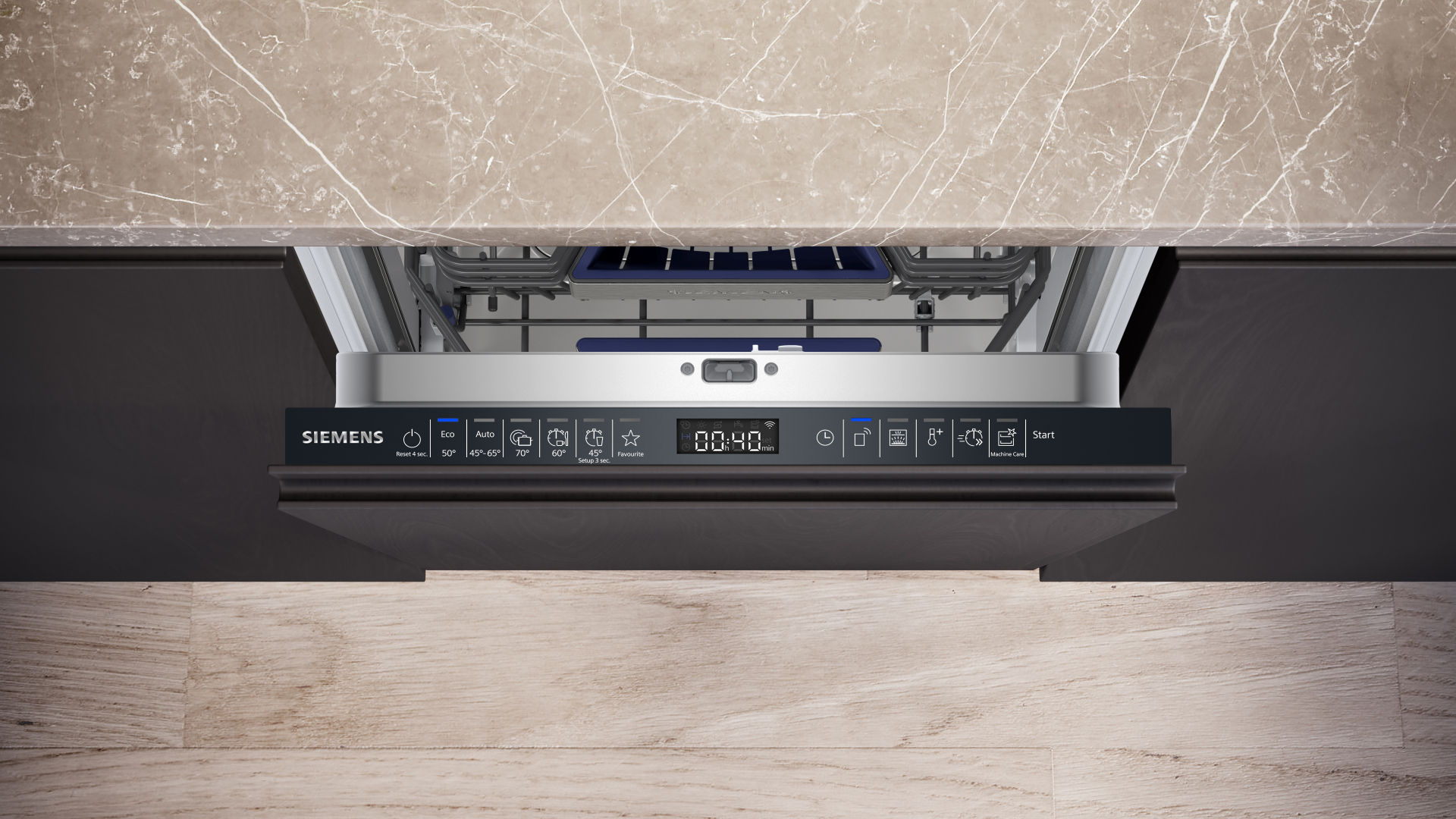 SIEMENS IQ500 vaatwasser volledig integreerbaar - SR65EX09ME
