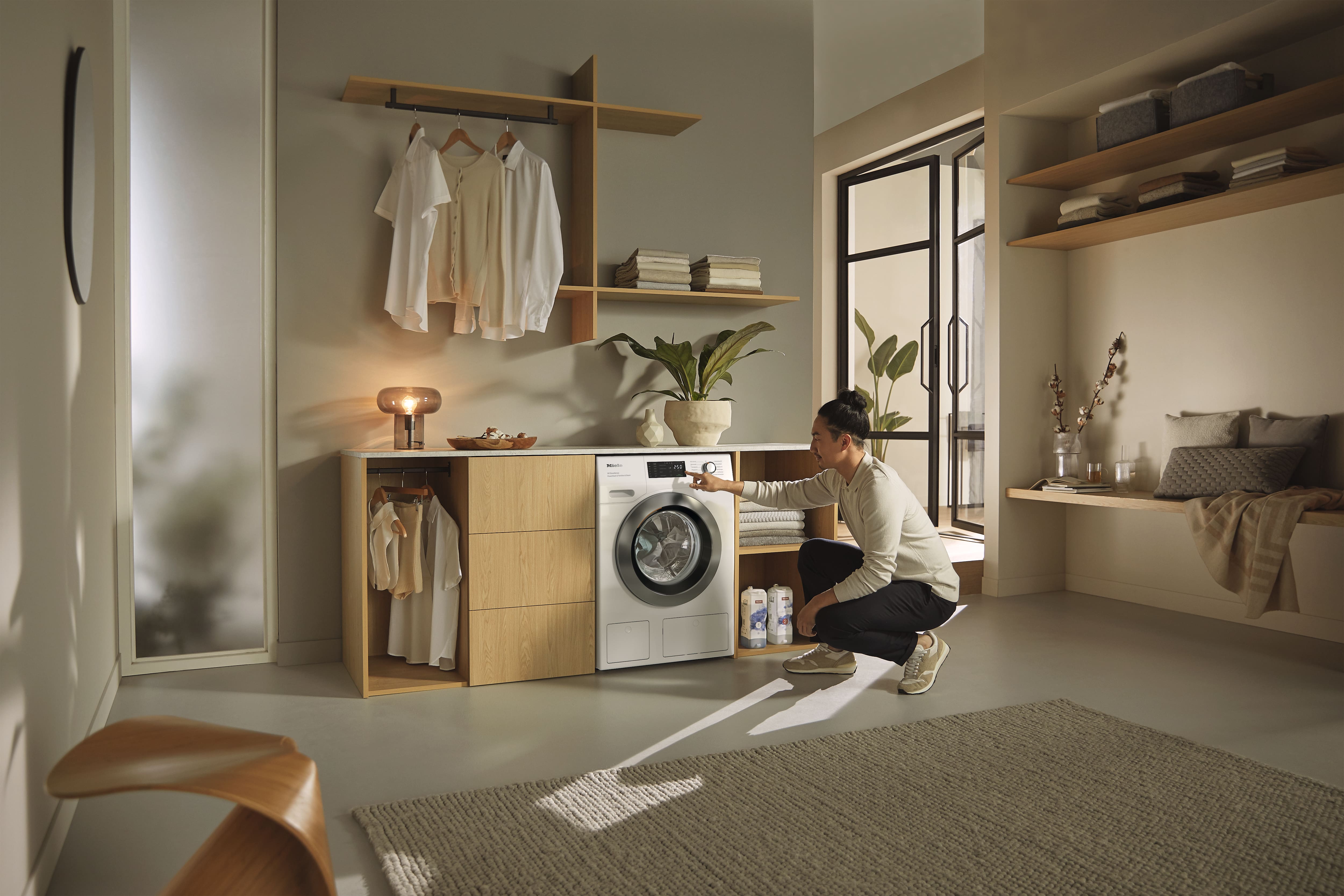 MIELE CHROME EDITION Wasmachine 9 kg - WEG895WPS