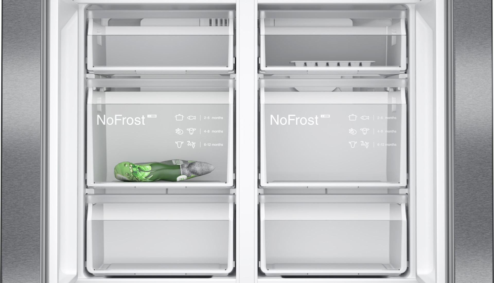 SIEMENS IQ300 side-by-side - 183cm - KF96NAXEA