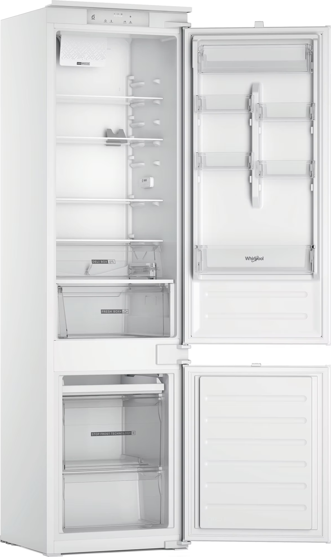 WHIRLPOOL koel-/vriescombinatie - 194cm - WHC20D023B1SF
