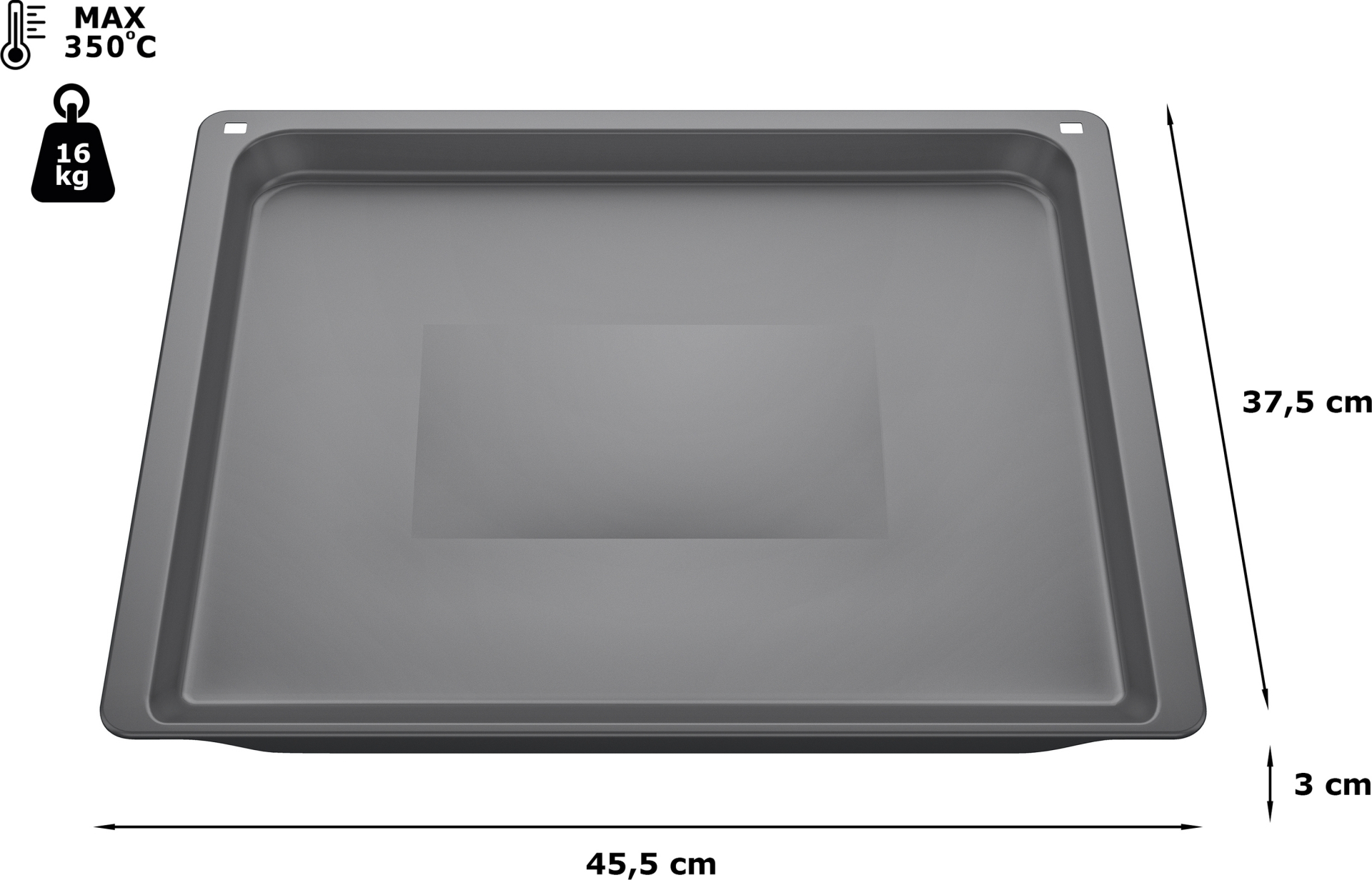 BOSCH geëmailleerde bakplaat - HEZ631070