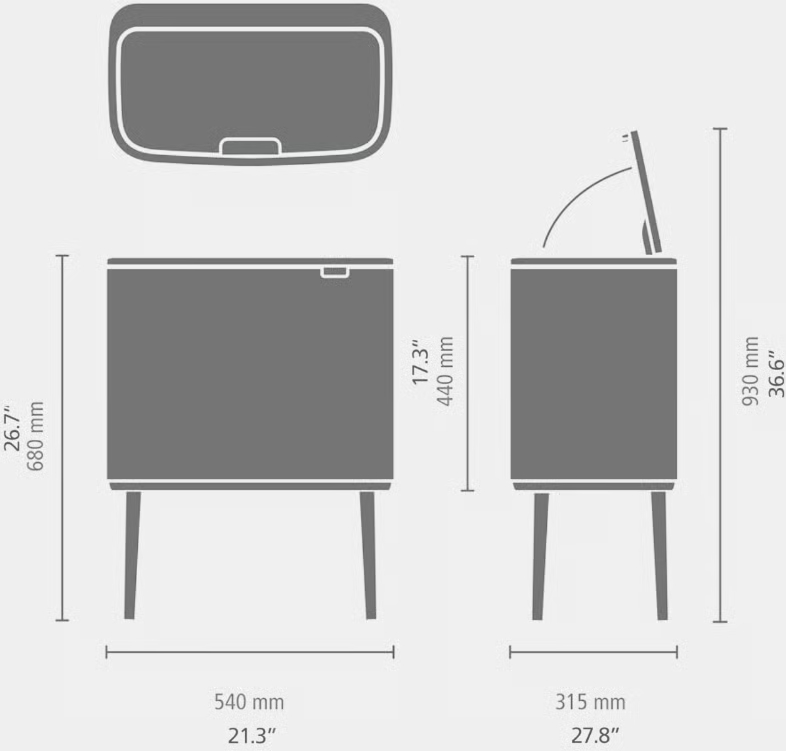 BRABANTIA afvalemmer - 254987