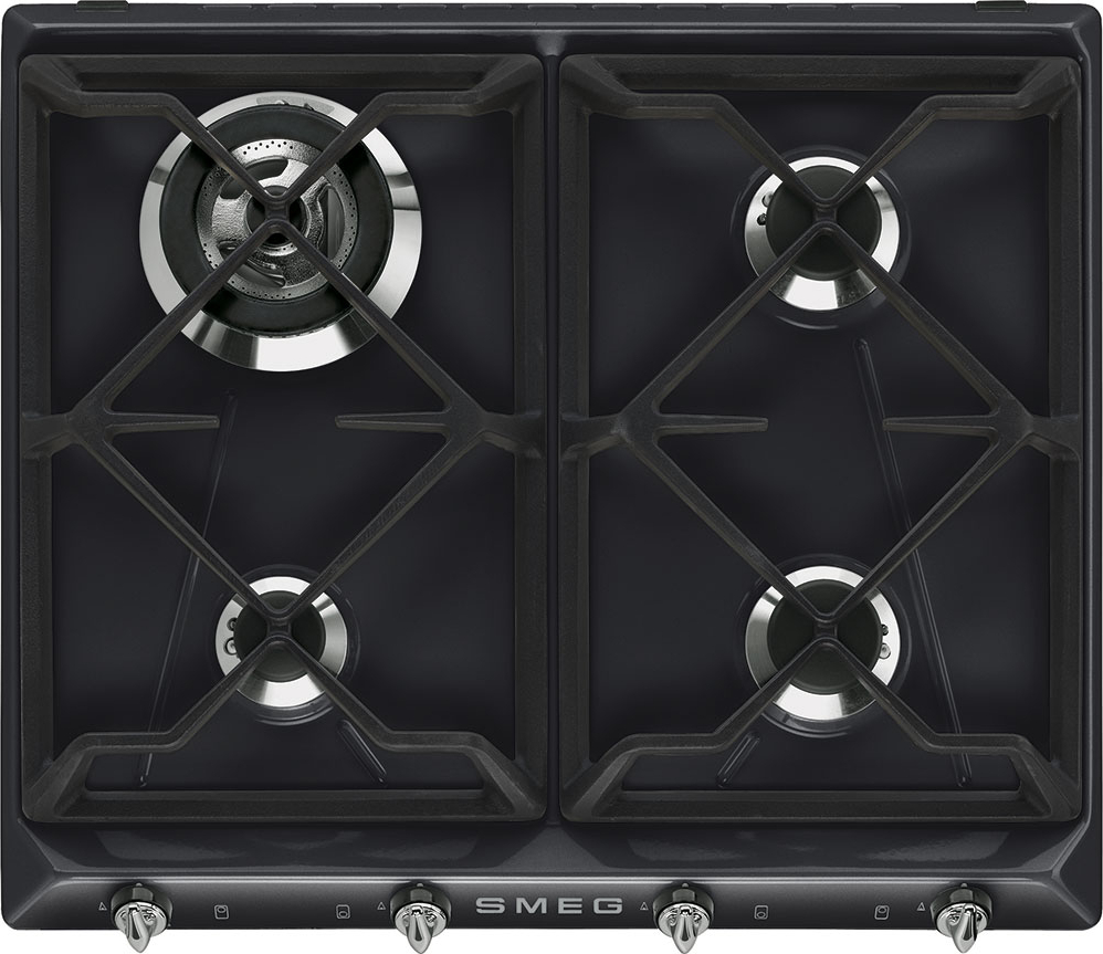 SMEG gaskookplaat - 60cm - SR964NGH