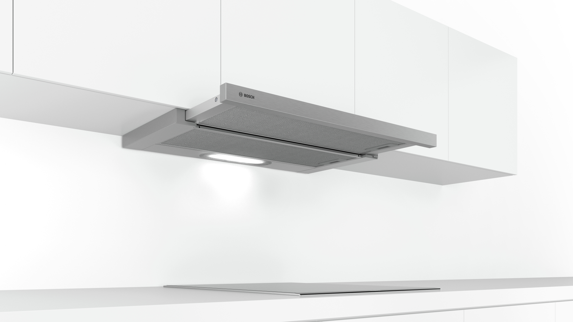 BOSCH Serie 4 Telescopische dampkap inox - DFT93AC50