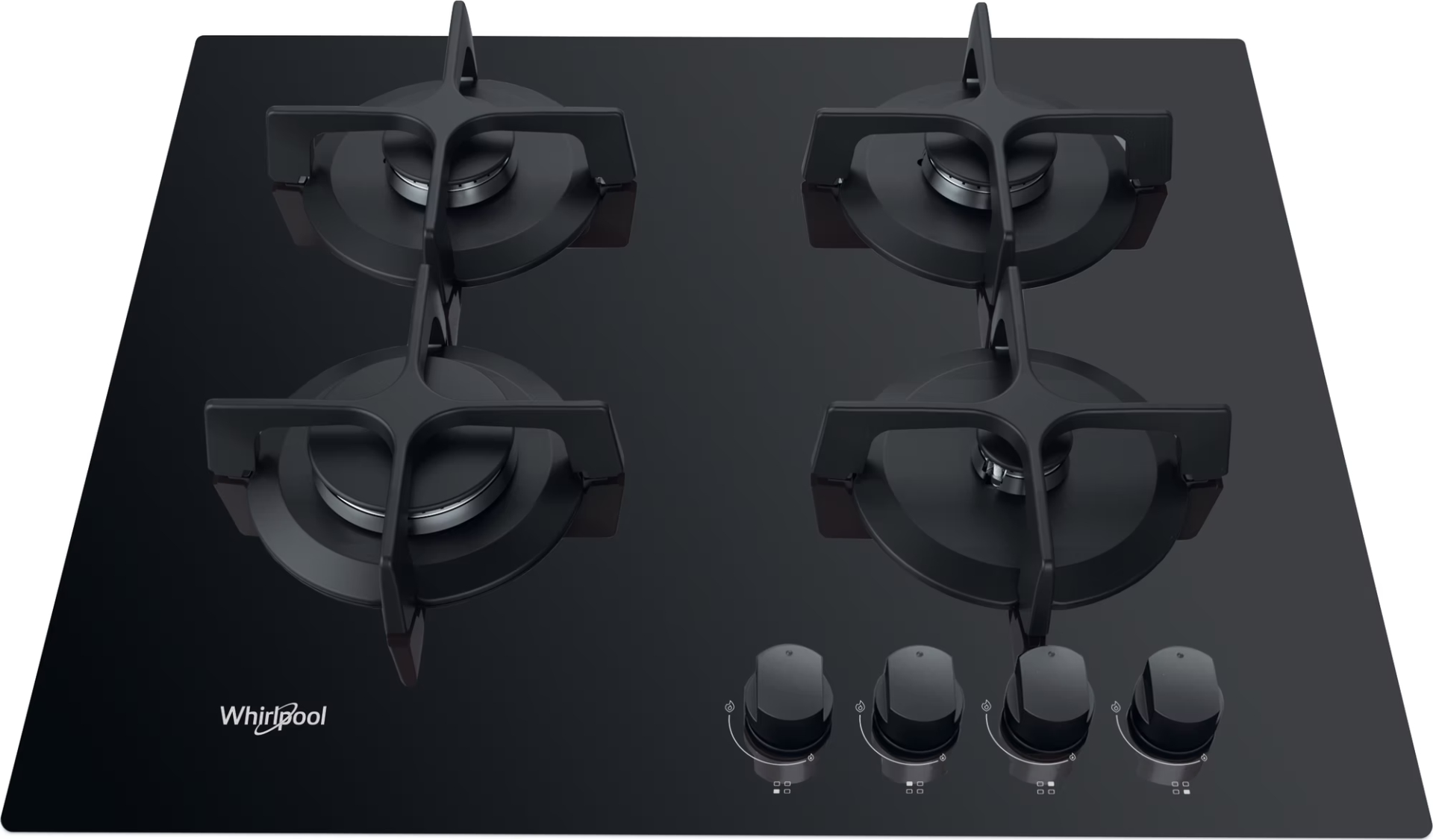 WHIRLPOOL gaskookplaat - 59cm - GOB616NB