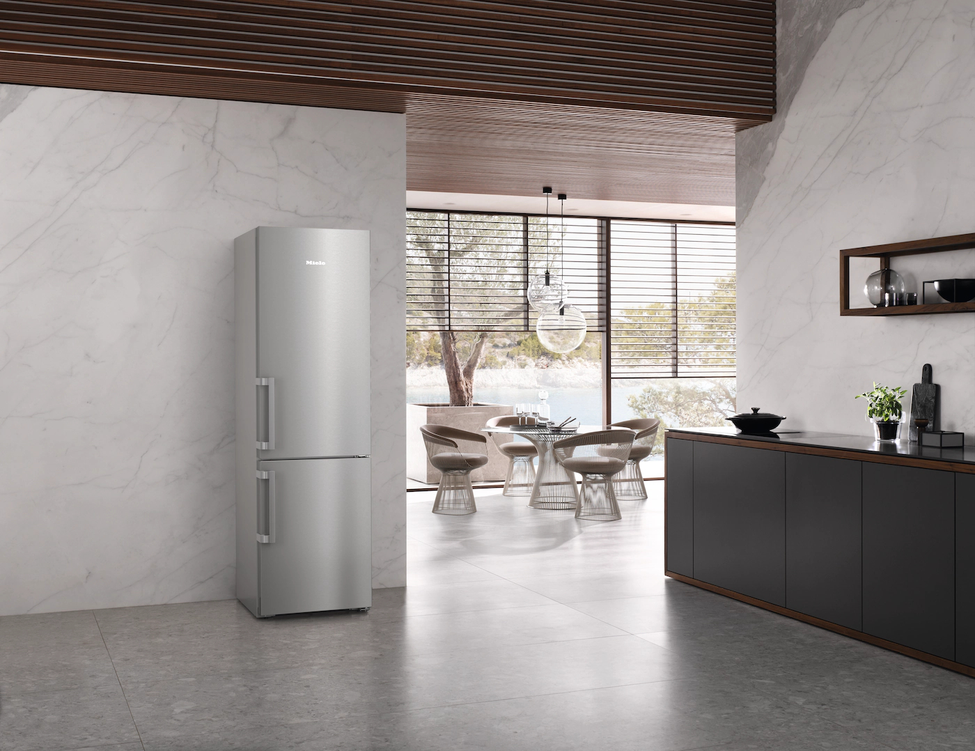 MIELE 125 GALA EDITION vrijstaande koel-/vriescombinatie - 201cm - KFN4799ADEDT/CS125GALAEDITION