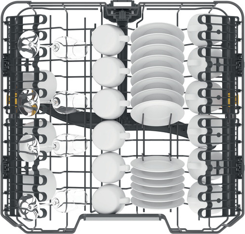 WHIRLPOOL vaatwasser met bedieningspaneel - WBO3T133PFX