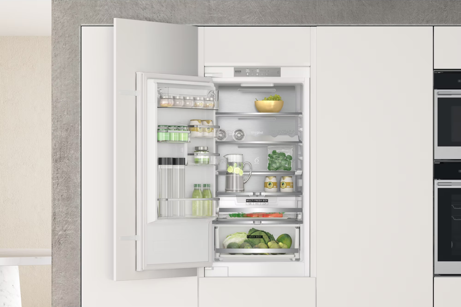 WHIRLPOOL koel-/vriescombinatie - 177cm - WHC18T574P