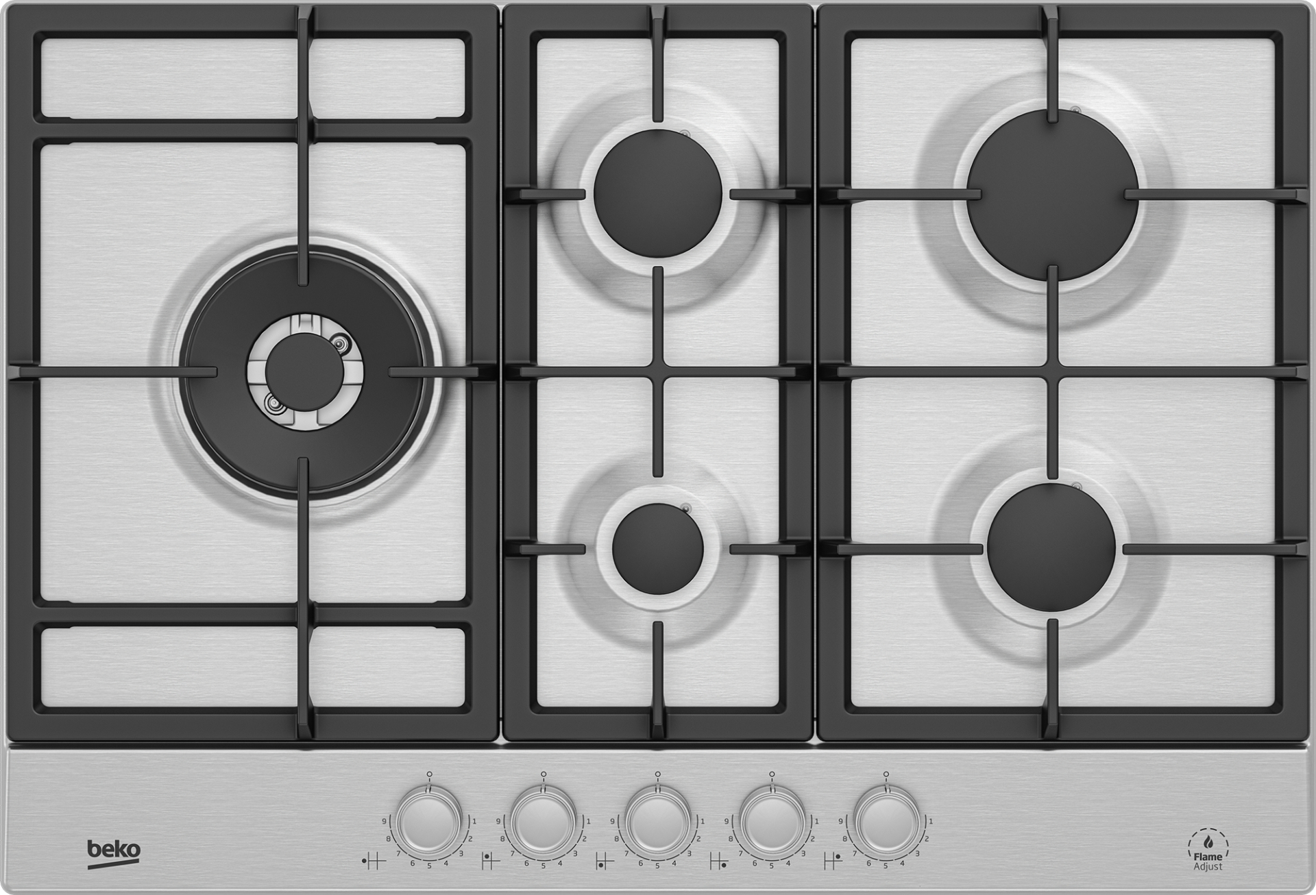 BEKO gaskookplaat - 75cm - HIAL75325SX