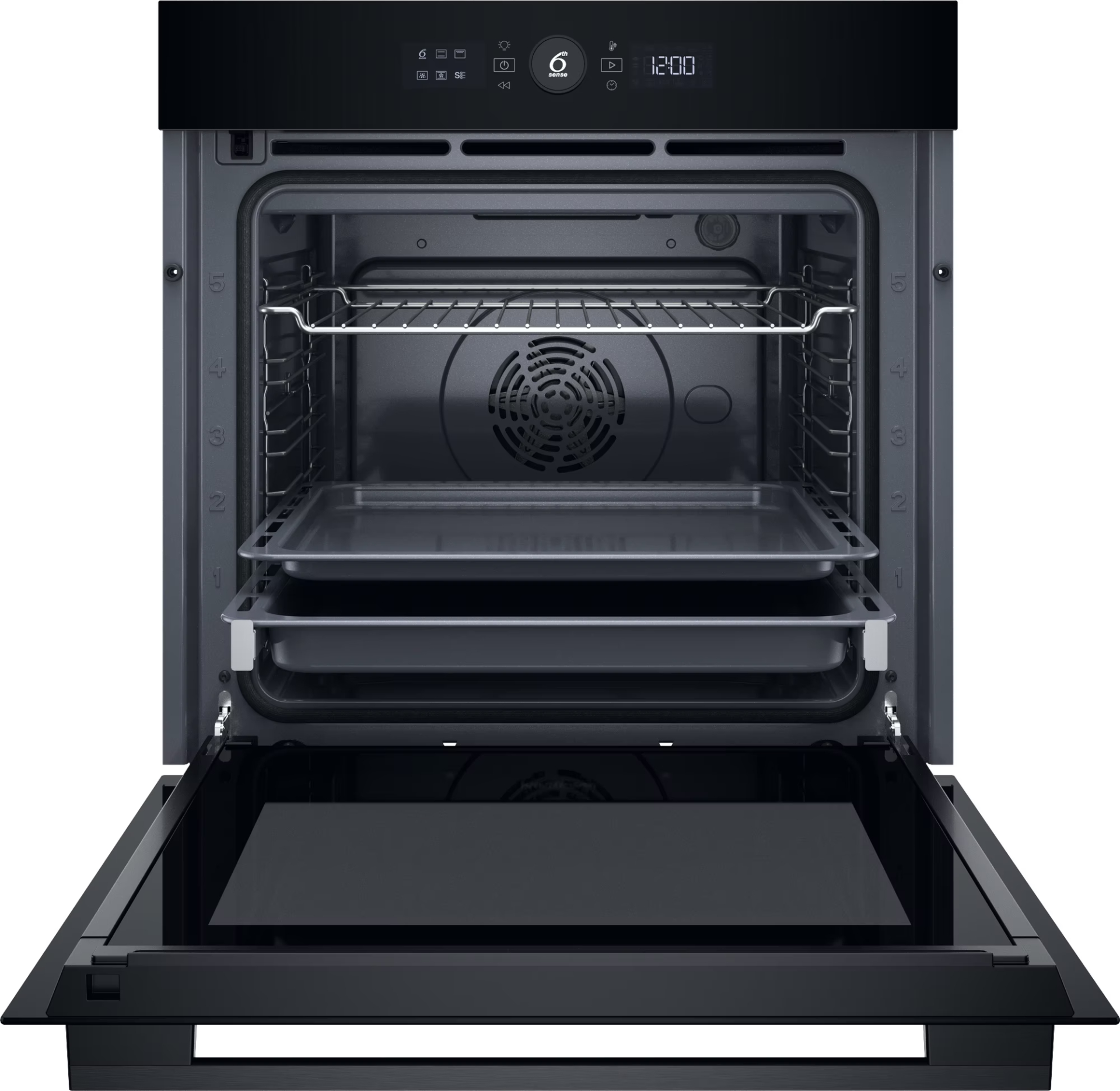 WHIRLPOOL multifunctionele oven met stoomtoevoeging - 60cm - WOI5S8PM1SBA