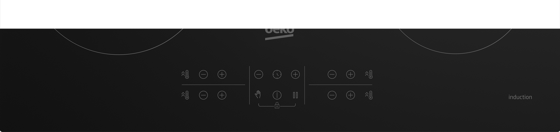 BEKO inductiekookplaat - 60cm - HII64200SMT