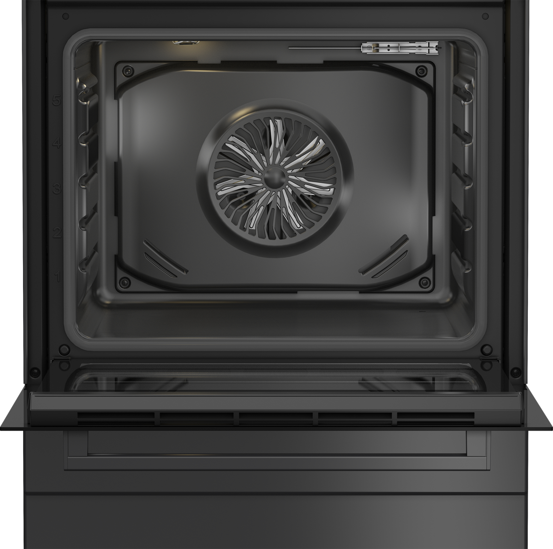 BEKO fornuis met electrische kookplaat - 60cm - FBM6701A