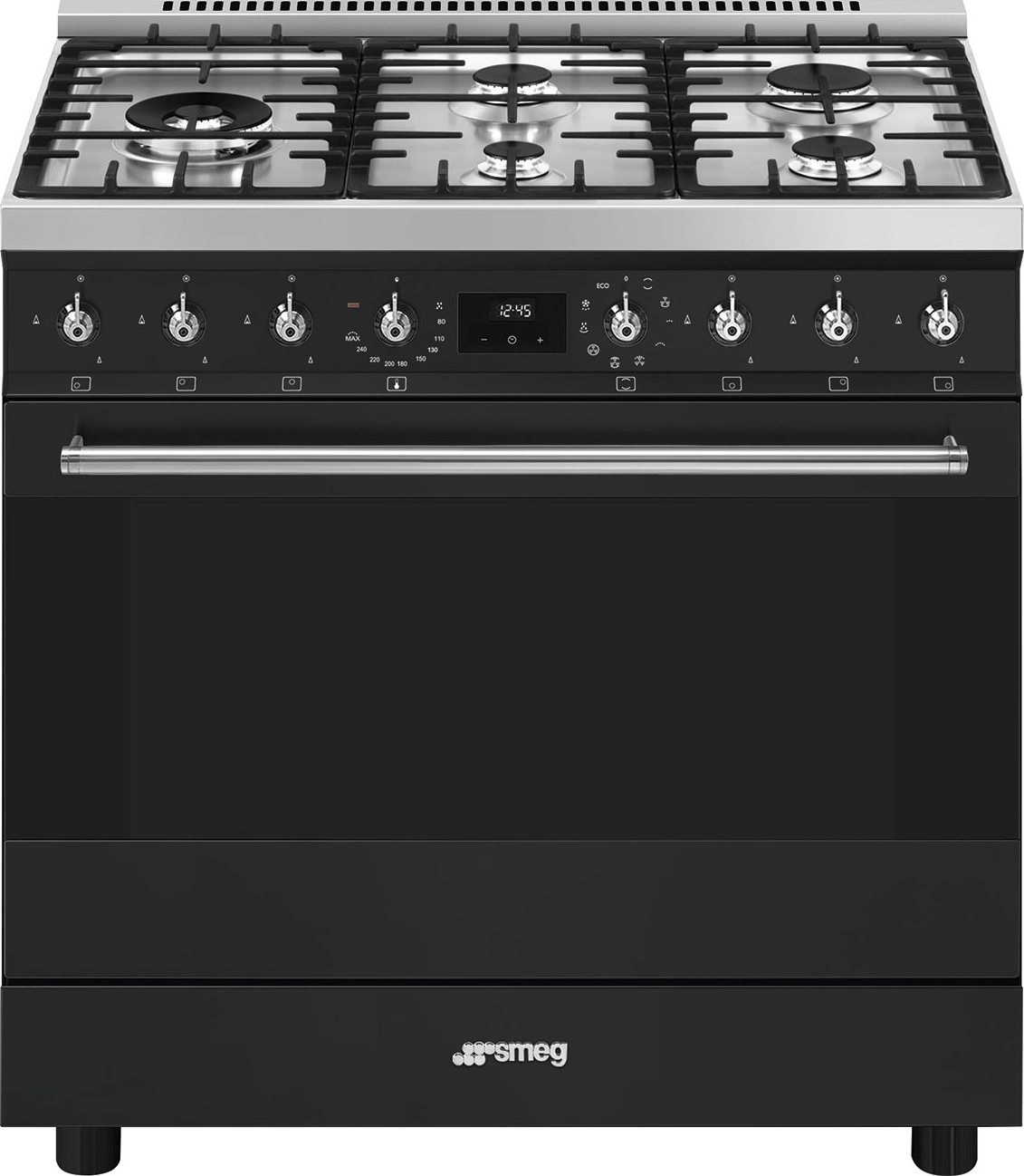 SMEG fornuis met gaskookplaat - 90cm - C95GMCMB2