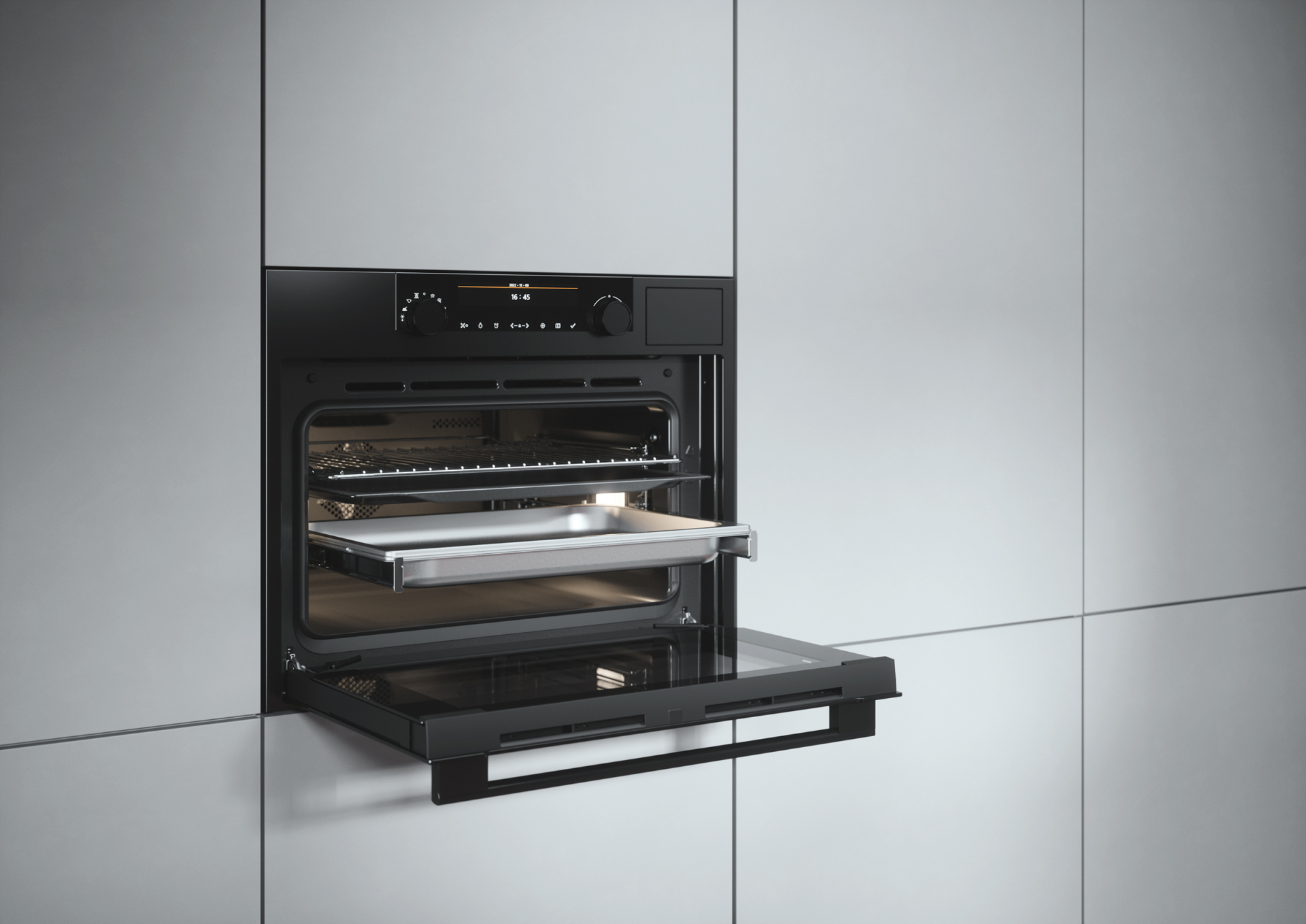 ATAG multifunctionele oven met stoom - 45cm - CS4695D