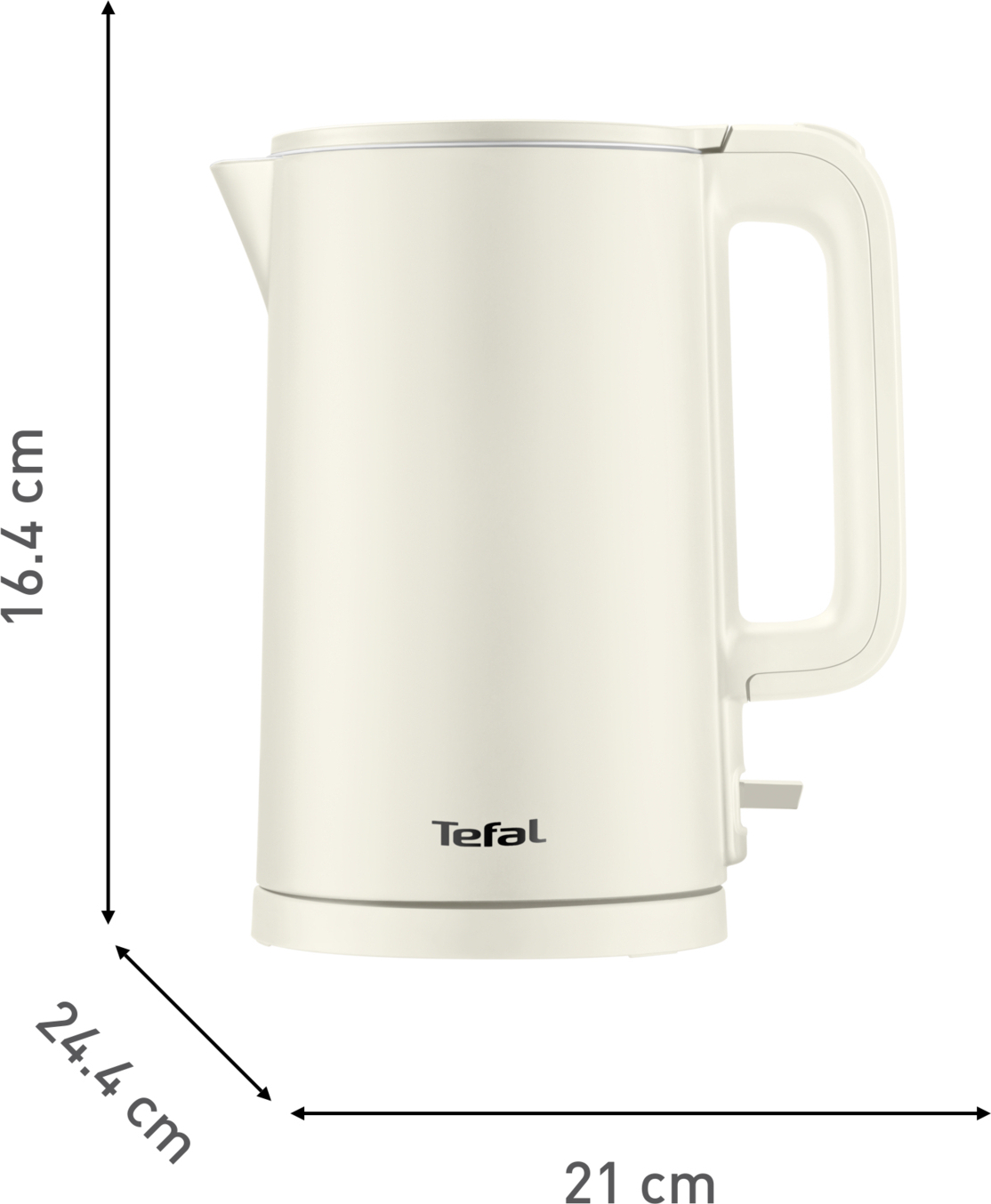 TEFAL Waterkoker wit - KO140AE0