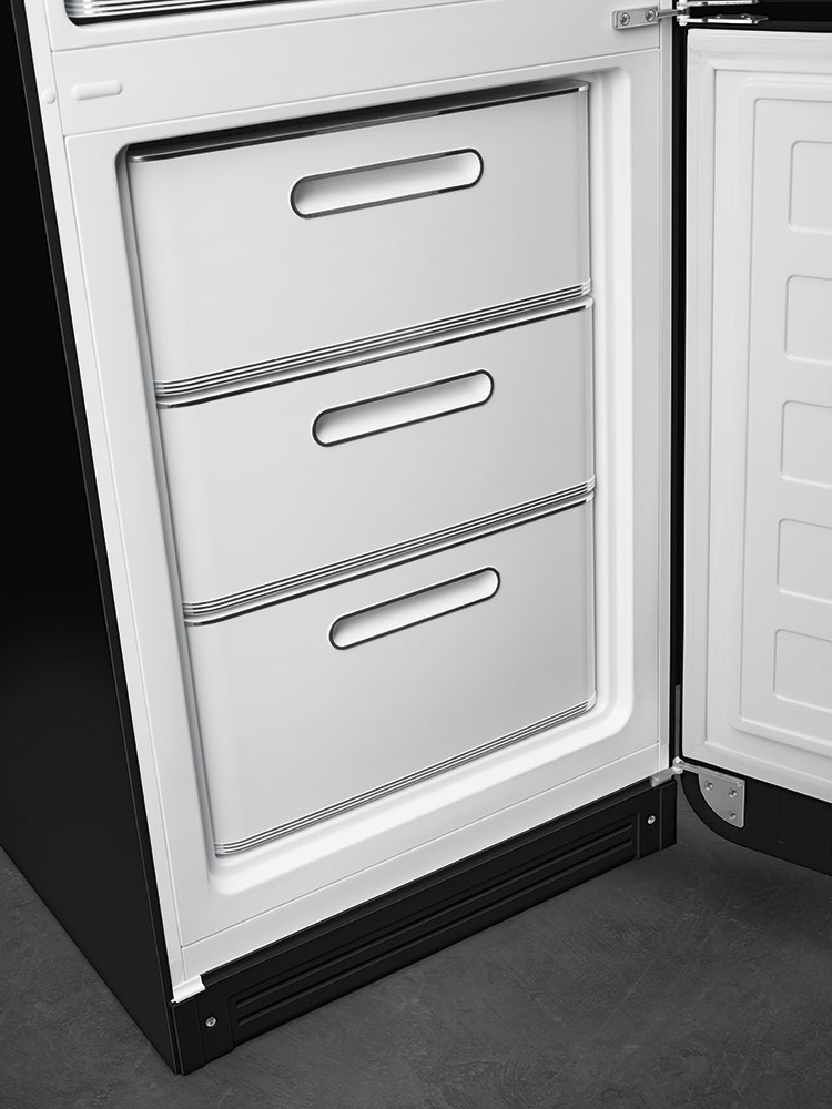 SMEG 50's Style Vrijstaande koel-vriescombinatie - FAB32RBL6