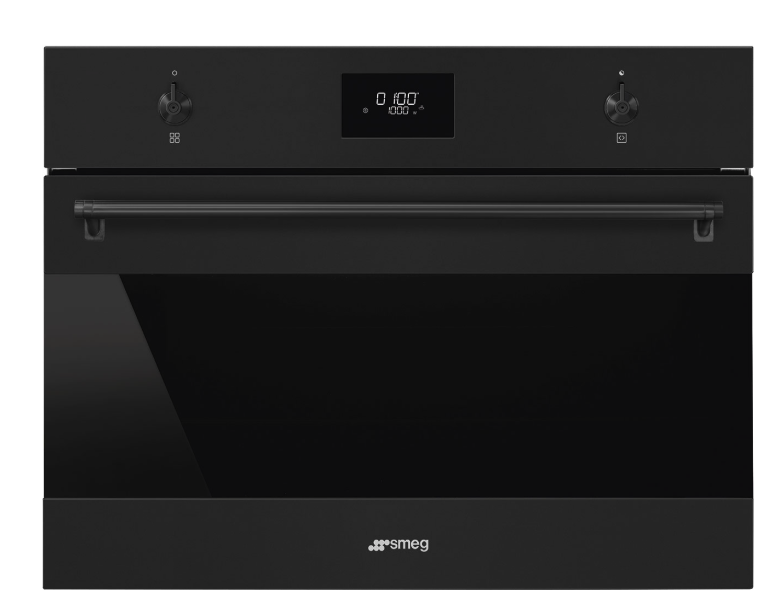 SMEG SO4301M1N multifunctionele oven met microgolfoven - 45cm