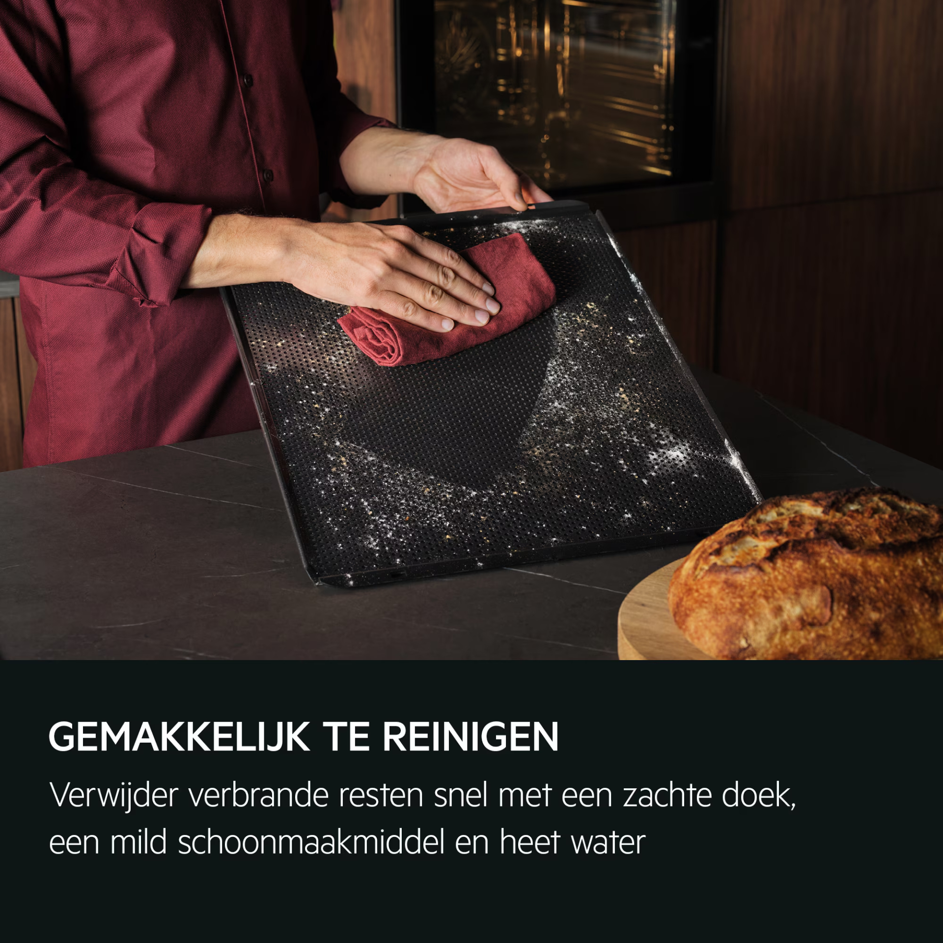 AEG 8000 multifunctionele oven met stoom - 45cm - TP8SK721B