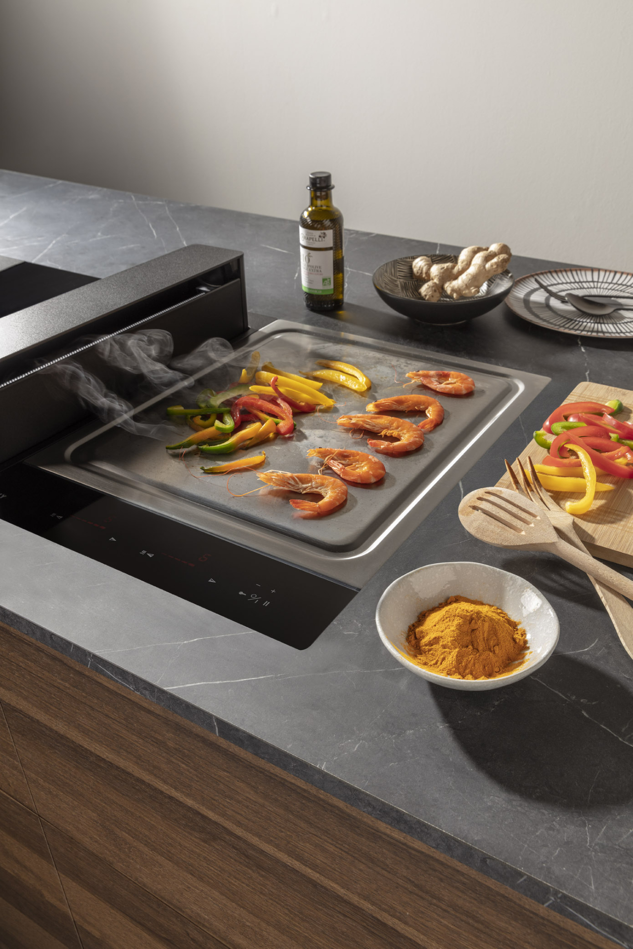 NOVY kookplaat met afzuiging - 87cm - 40006
