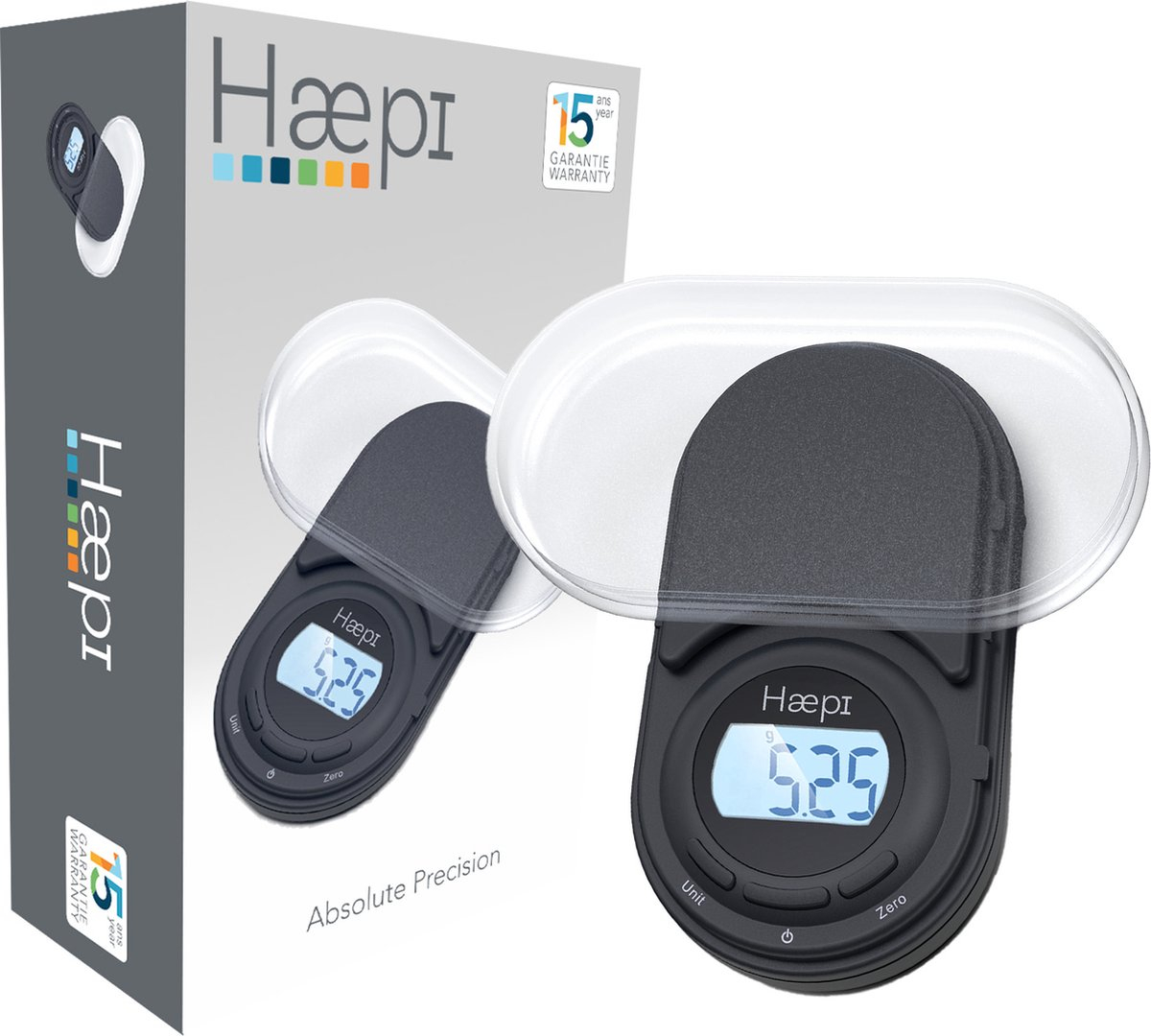 HAEPI Keukenweegschaal - HI-PRECISION