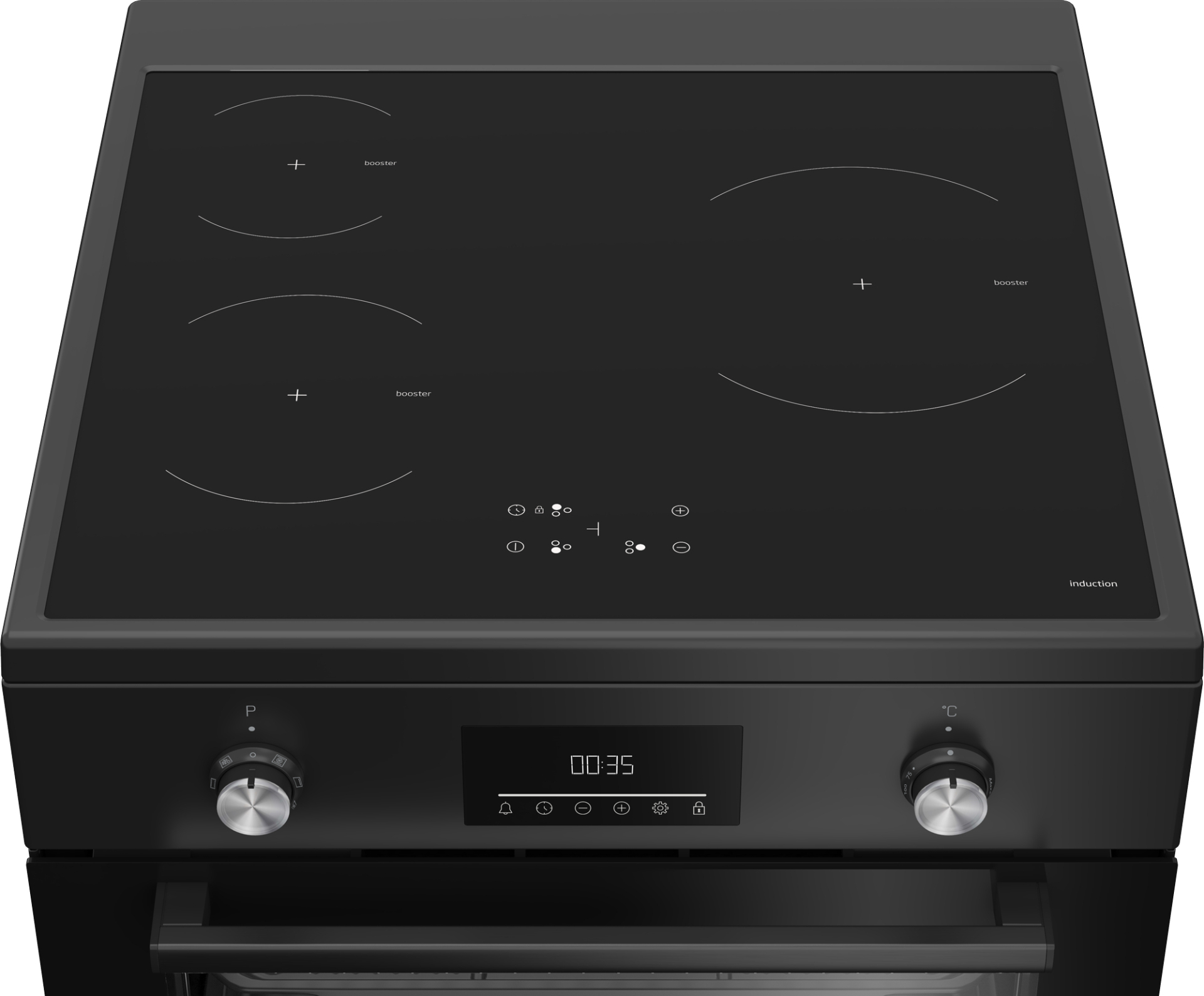 BEKO fornuis met inductie kookplaat - 60cm - FBMA6930GA