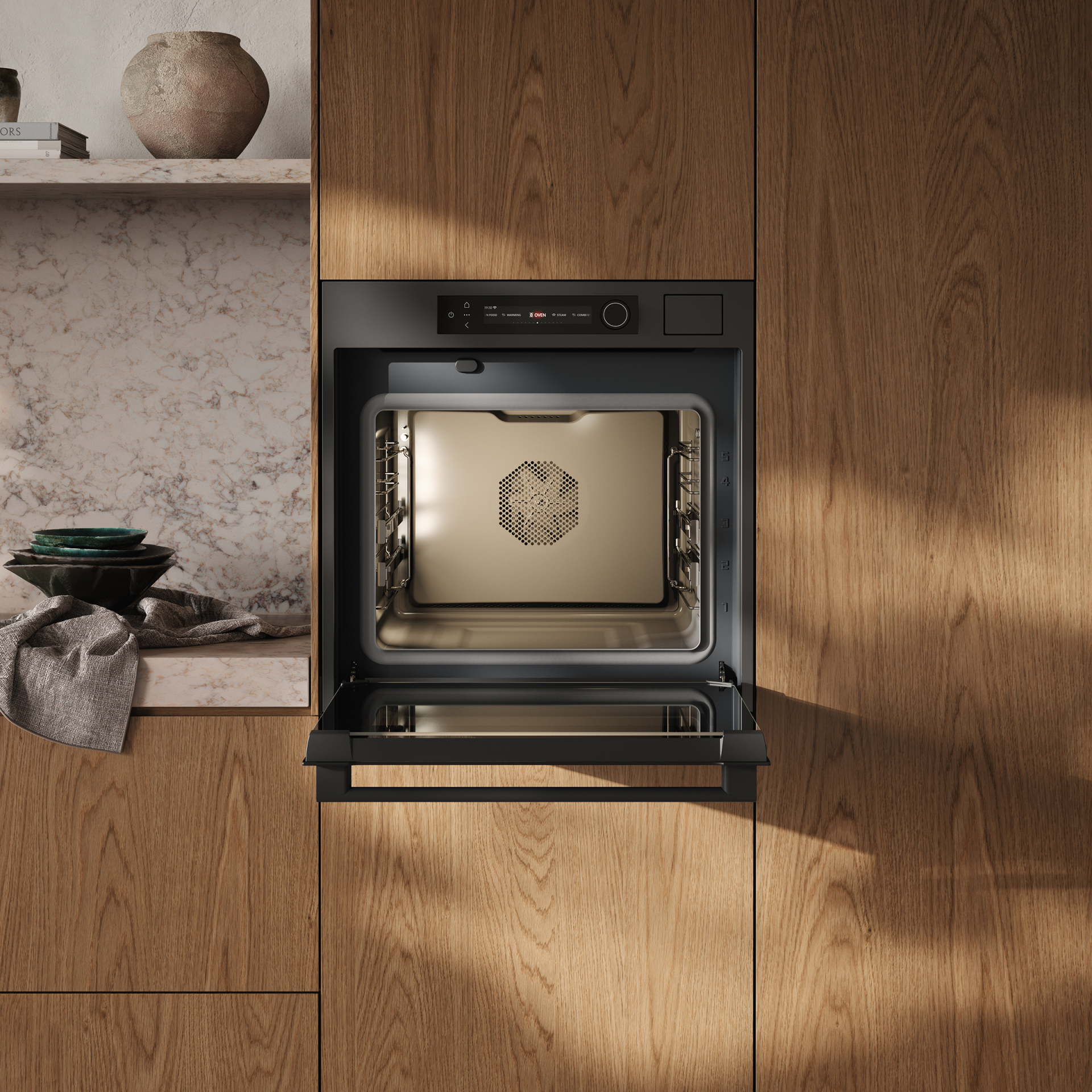 ATAG multifunctionele oven met stoom - 60cm - CS8695D