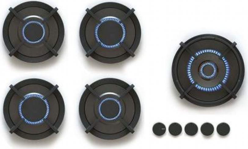 NOVY gaskookplaat - domino - 56045