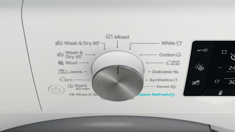 WHIRLPOOL Was-droogcombinatie 7 kg - FFWDD1076258SVEE