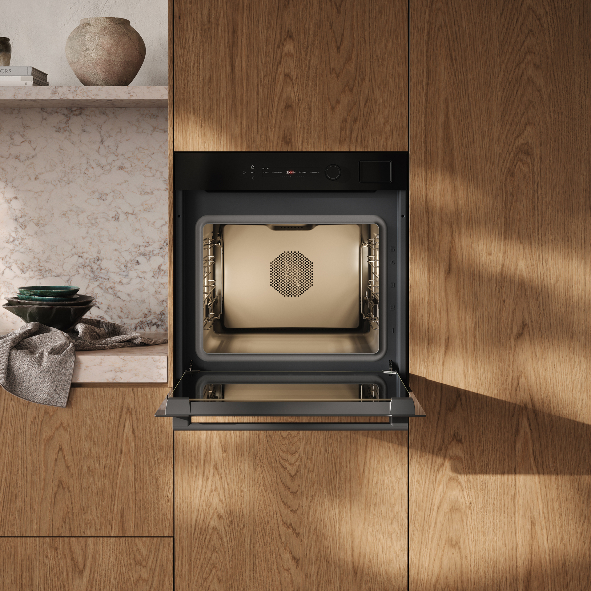 ATAG multifunctionele oven met stoom - 60cm - CS8671D