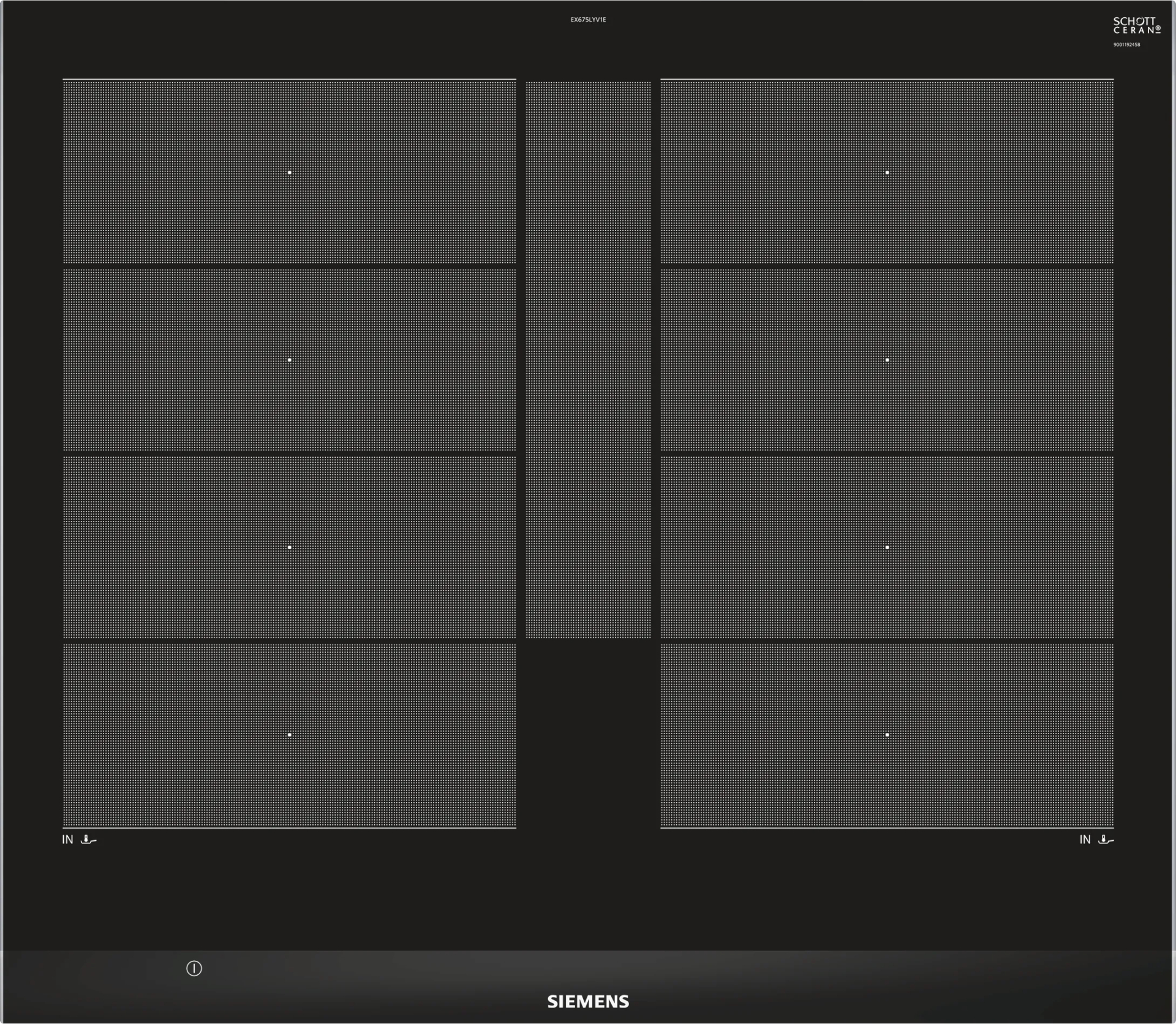 SIEMENS IQ700 inductiekookplaat - 60cm - EX675LYV1E