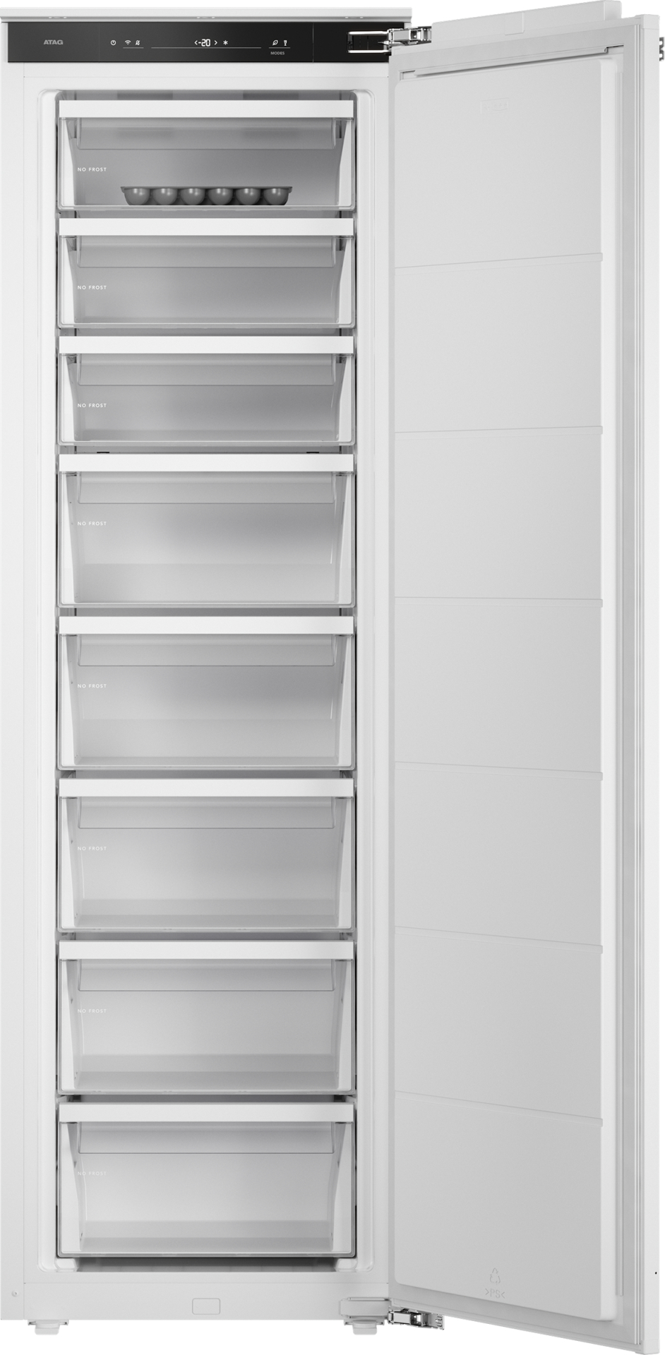 Inbouw vriezer