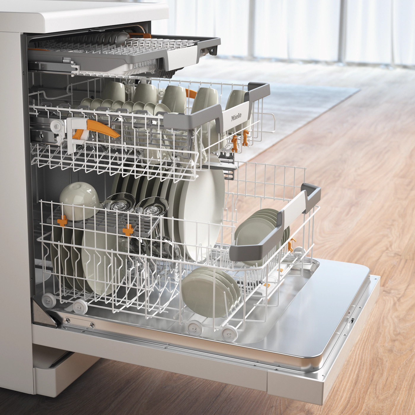 MIELE vrijstaande vaatwasser - G5833SCACTIVEPLUSBW