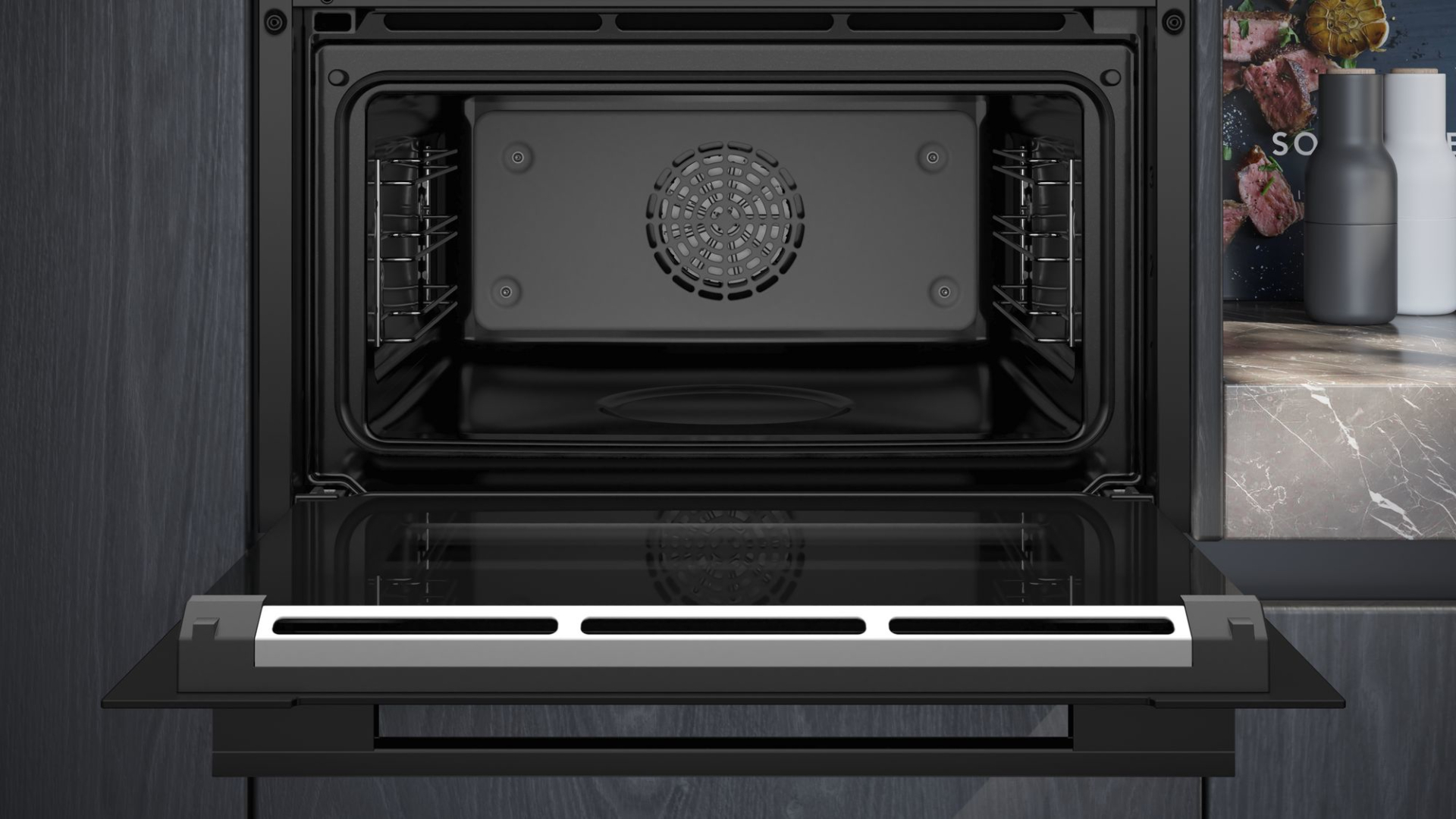 SIEMENS IQ700 multifunctionele oven met stoom - 45cm - CS736G1B1