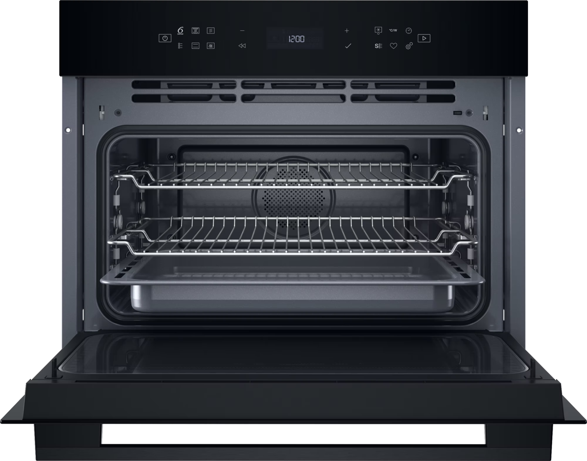WHIRLPOOL multifunctionele oven - combi - 45cm - WCW7O7HTSB