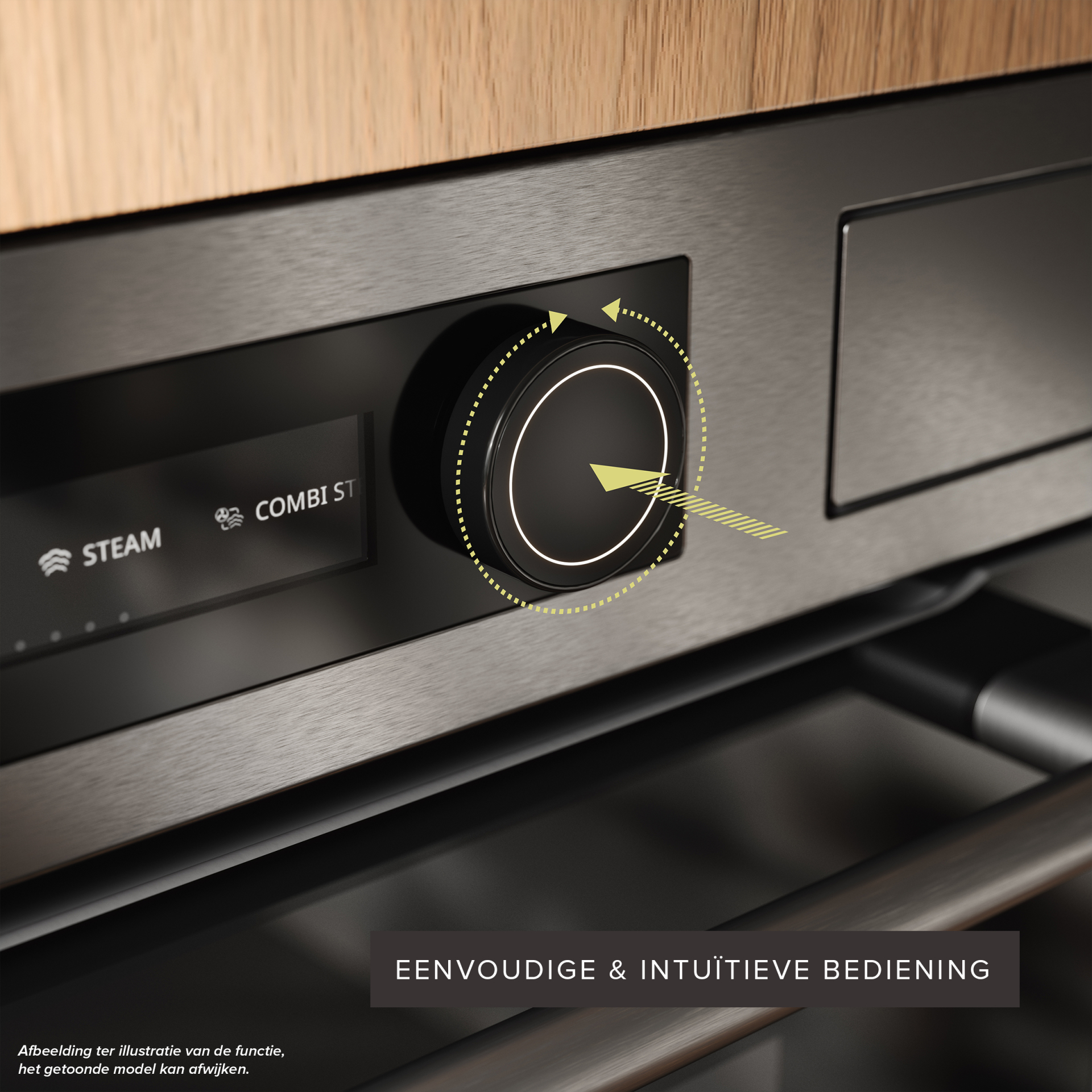 ATAG multifunctionele oven met stoom - 60cm - CS8611D