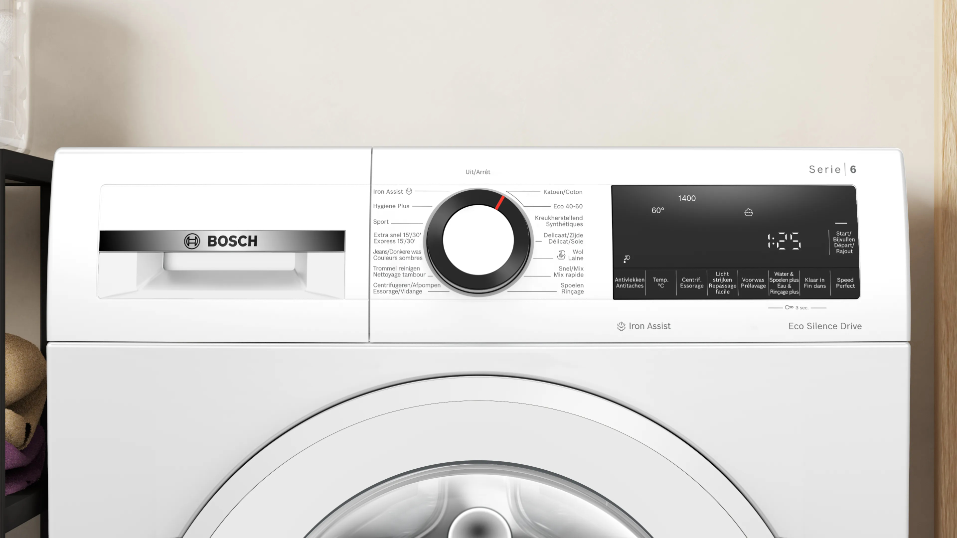 BOSCH SERIE 6 Wasmachine 9 kg - WGG244ZAFG