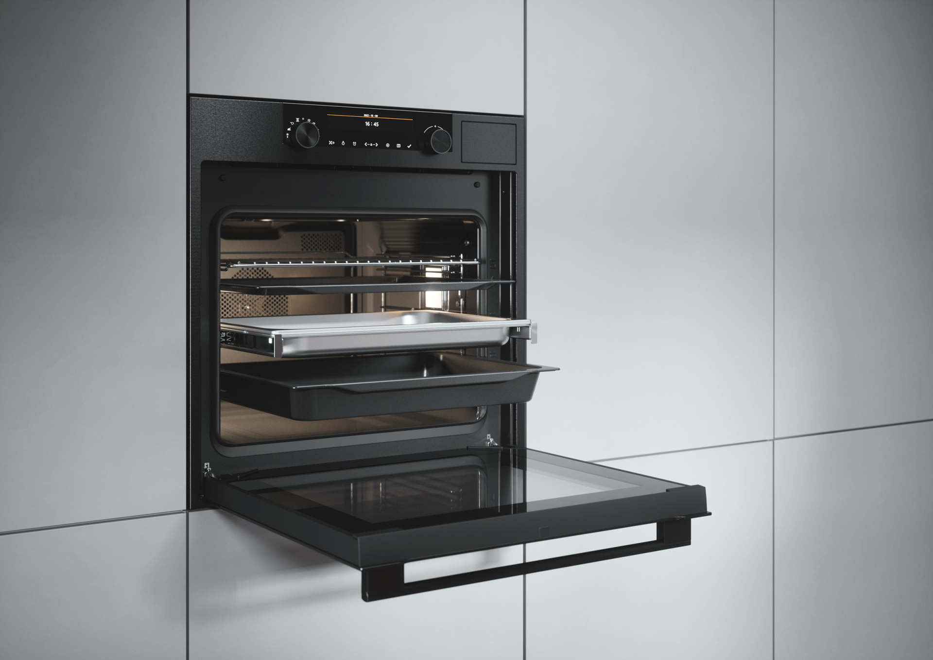 ATAG multifunctionele oven met stoom - 60cm - CS66121D